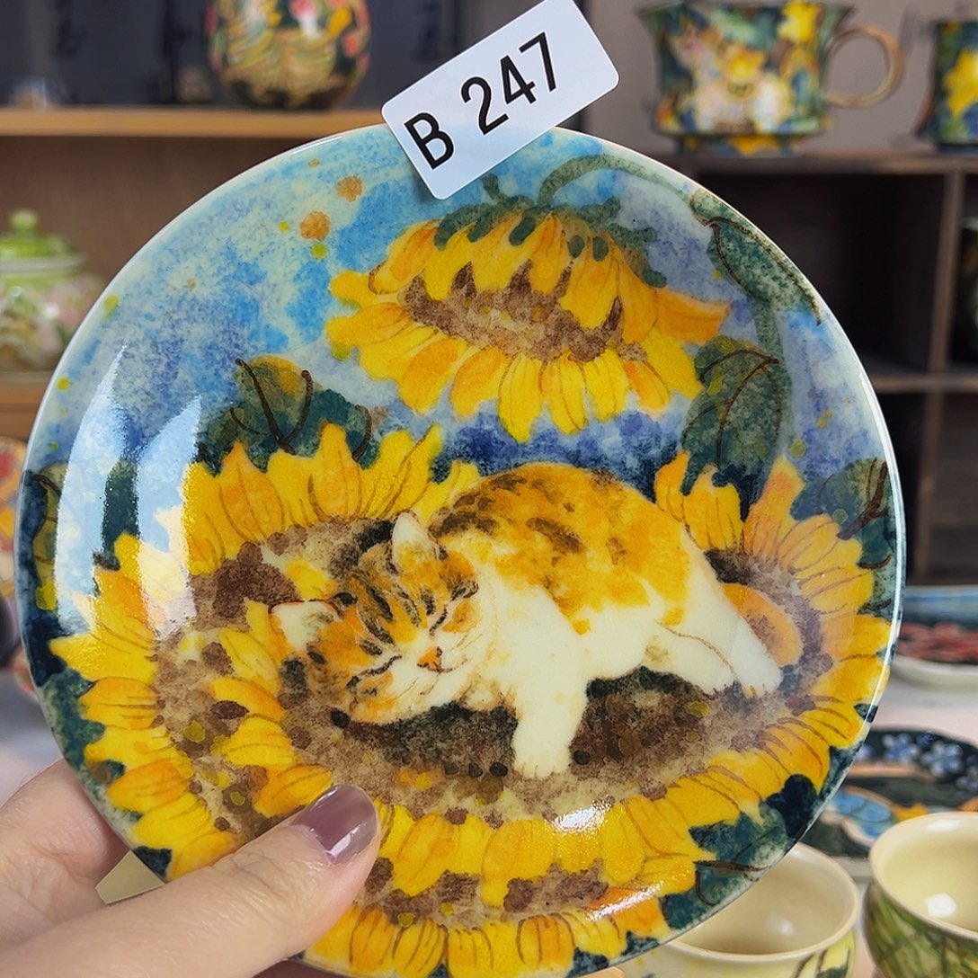 快***～原创手绘高温釉下彩