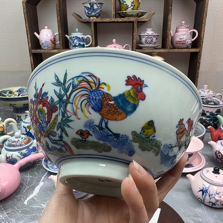 摆件陶景德镇陶瓷567老厂瓷97