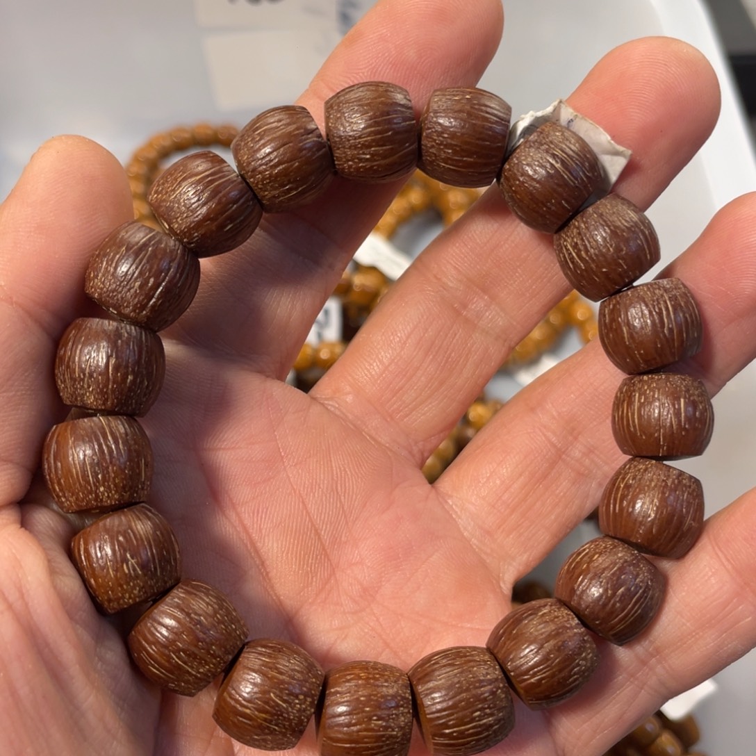 手串紫金鼠14+半实心原皮直切