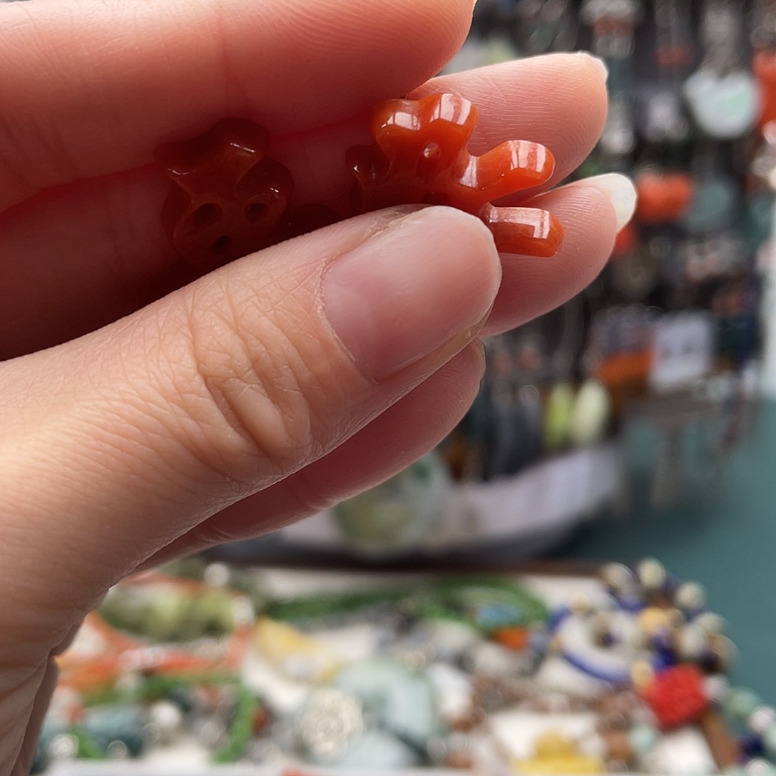 翡翠耳饰银S925镶嵌饰品