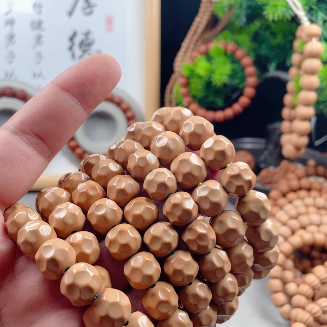 猴头核桃手串泛油油点无相奶酪