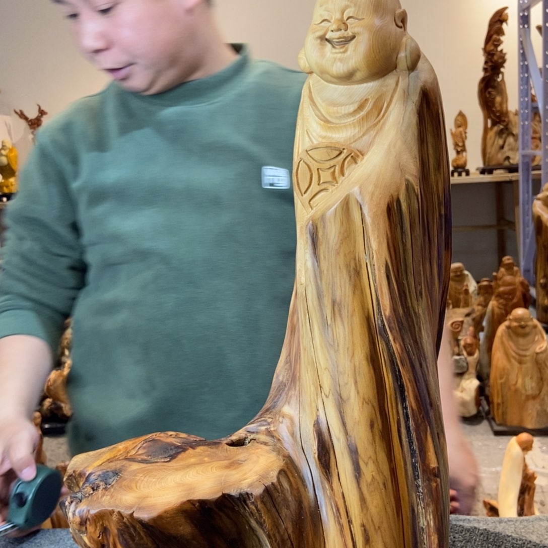 柏木（崖柏）太行崖柏根雕摆件