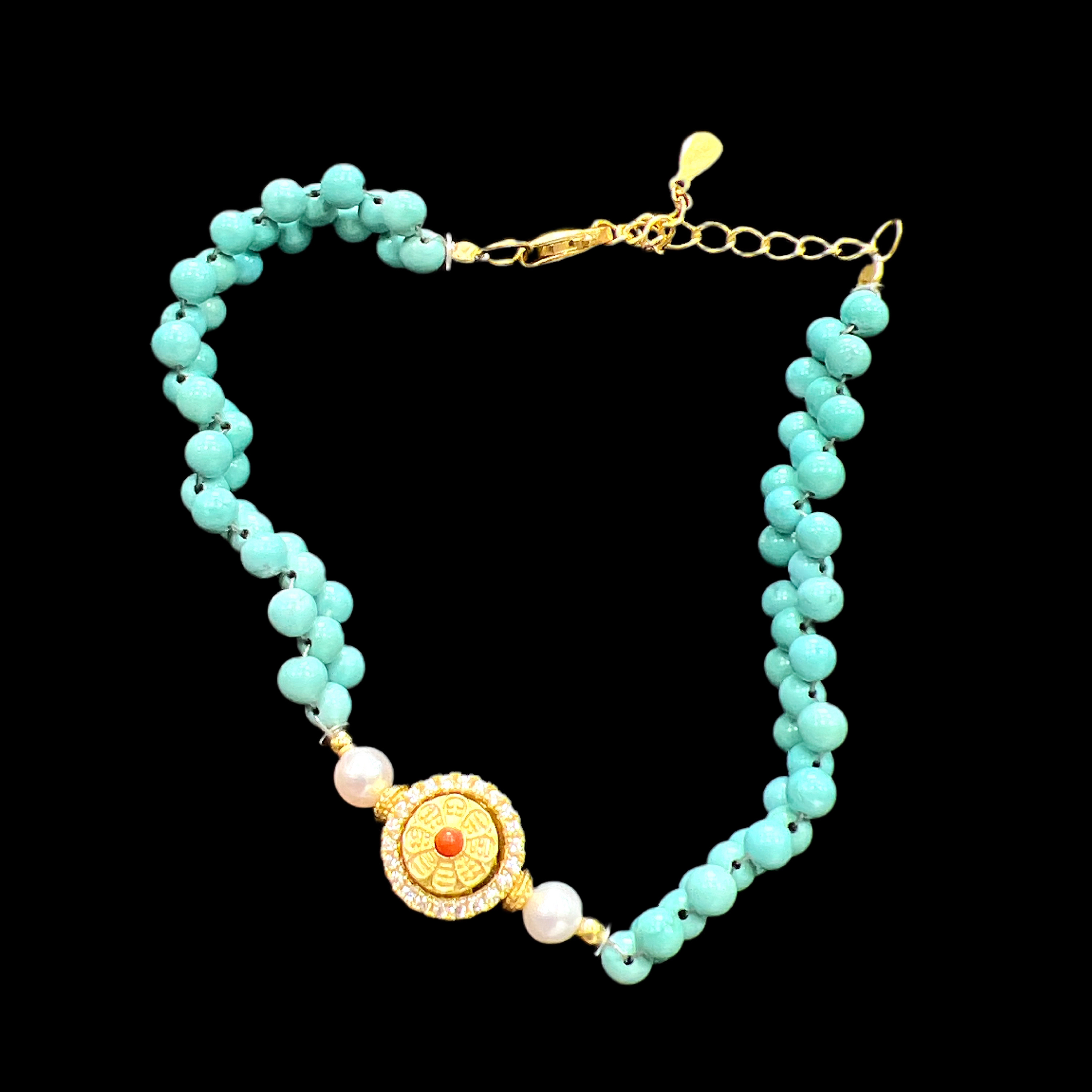 8167松石手链孤品，