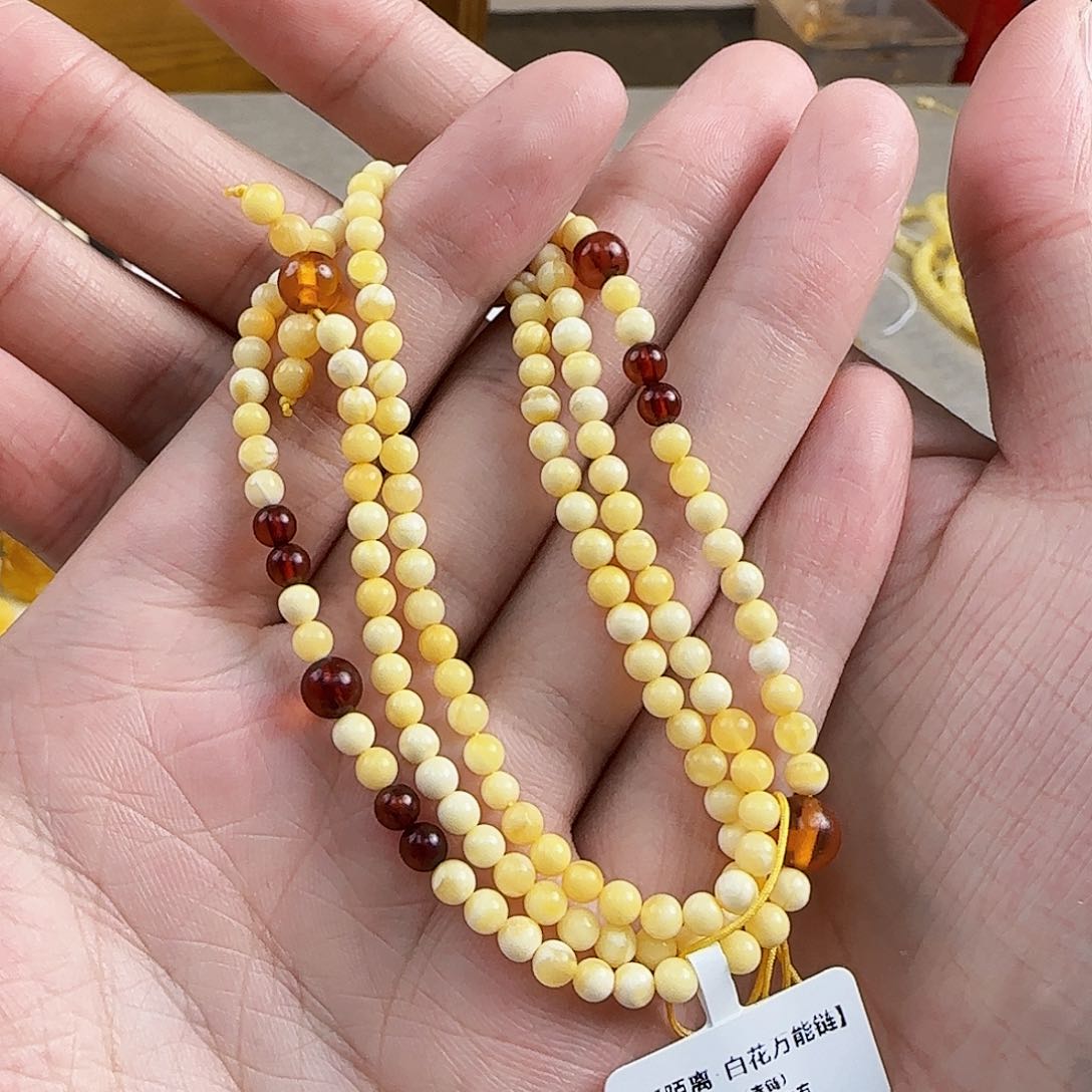 琥珀裸石未镶嵌蜜蜡