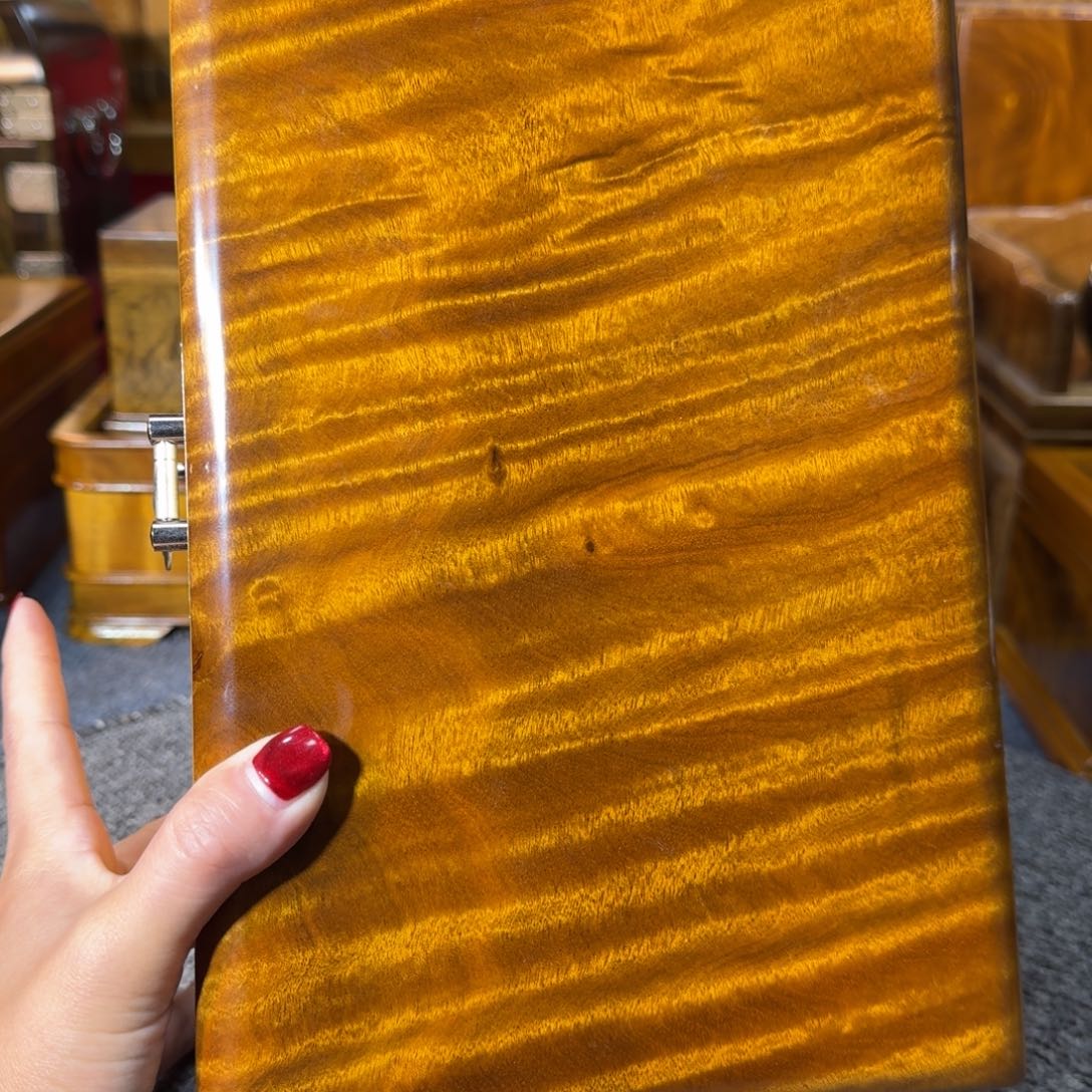 金丝楠原***龙金丝楠收纳盒m 12