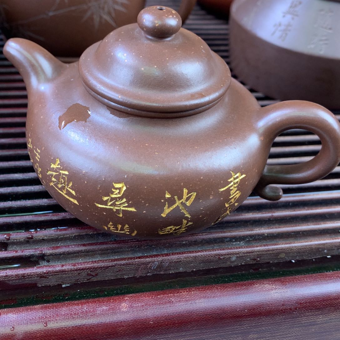 紫砂茶壶猪*红孤品处理价57