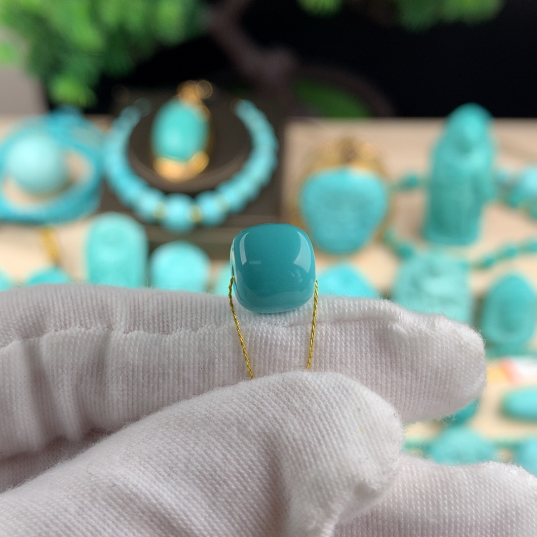 绿松石配珠卡10未镶嵌