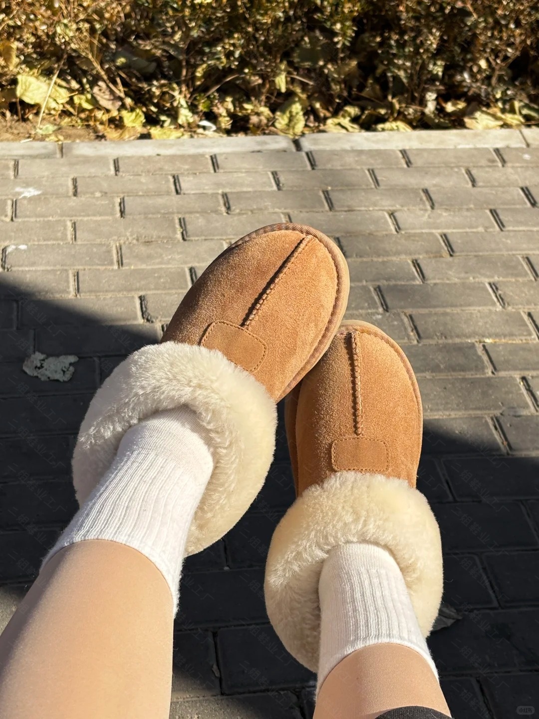 【塔茨特厚底】大毛领桑坡雪地靴皮毛一体时尚百搭加厚保暖冬季