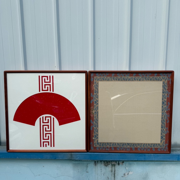 50x50高端出口4公分小叶红檀实木画框