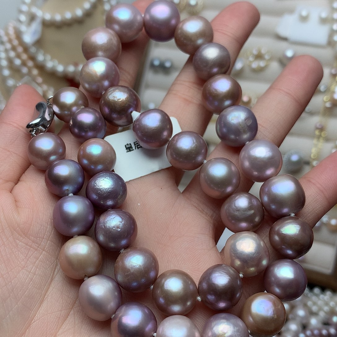 淡水珍珠12-13未镶嵌d118项链