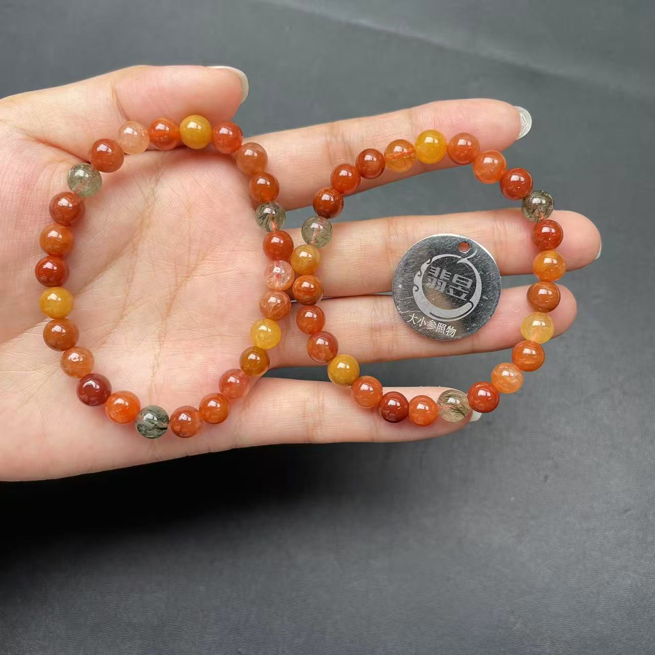 翡昱-SH56-48041-水晶手串/约7+/约20颗/-多样性发其一-X