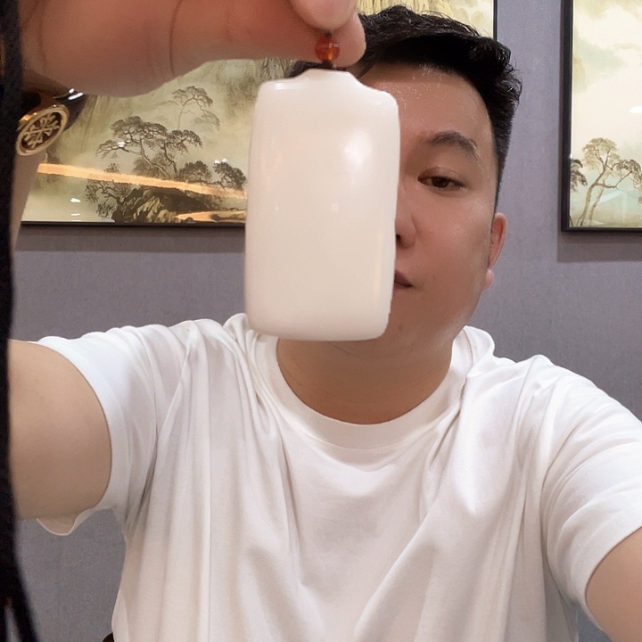 颈饰未镶嵌透闪石质玉