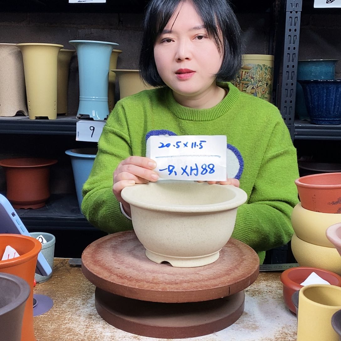 紫砂紫砂花盆一只XH88