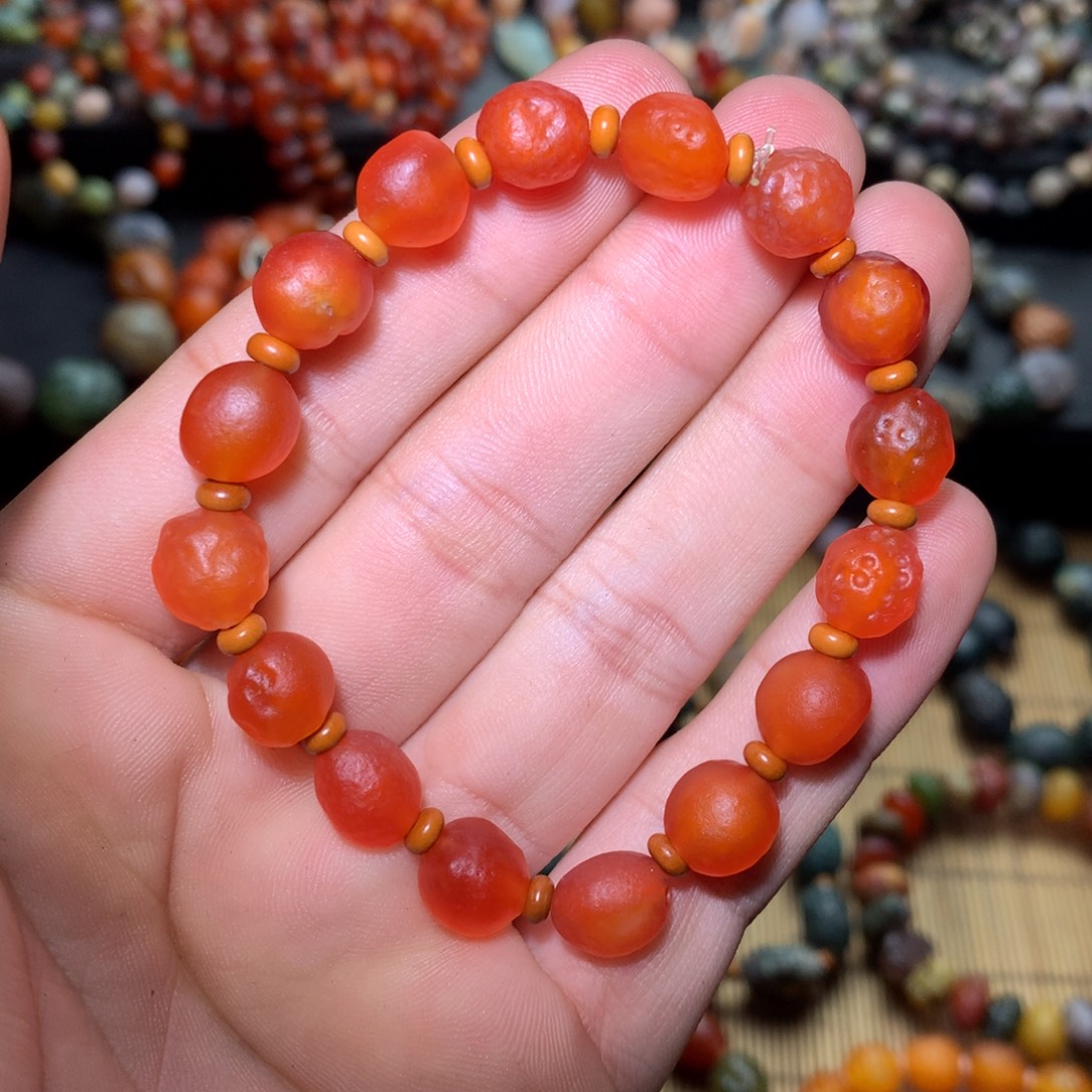 玛瑙/玉髓未镶嵌手链