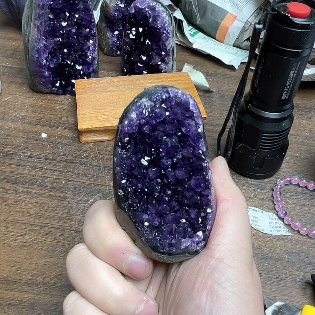 紫晶大型摆件（非配饰）未镶嵌