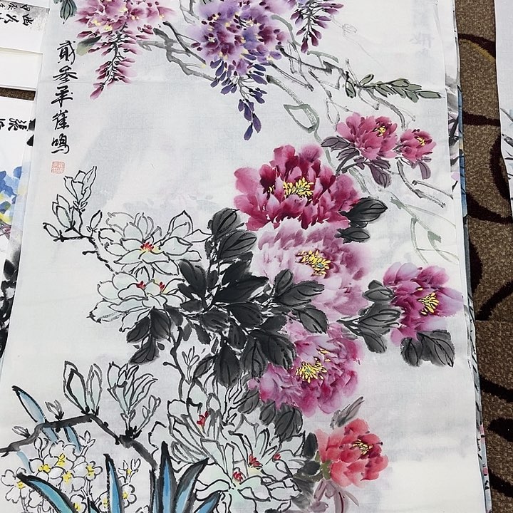 国画崔鸣一口价画芯老师作品2222222