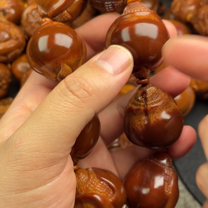 万***空橄榄核吊坠橄榄核