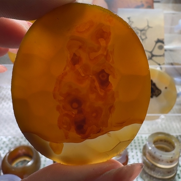 玛瑙/玉髓未镶嵌项链