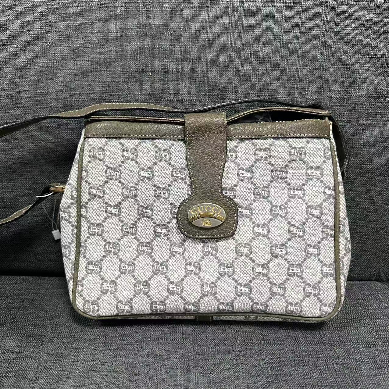 95新 GUCCI/古驰 乱乱子中古/女士/单肩包/91060