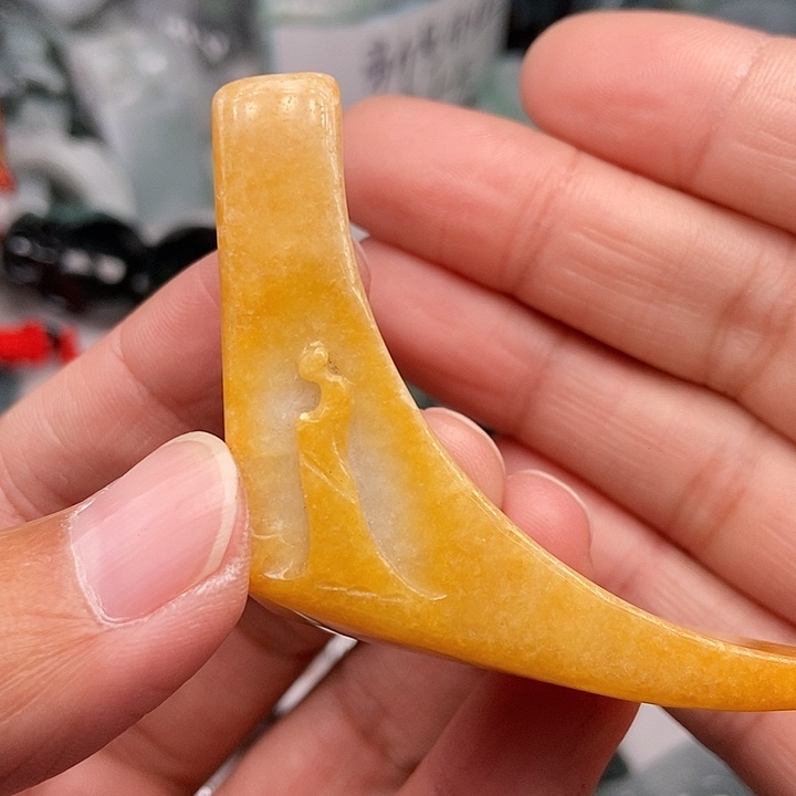 未镶嵌挂件翡翠翡翠