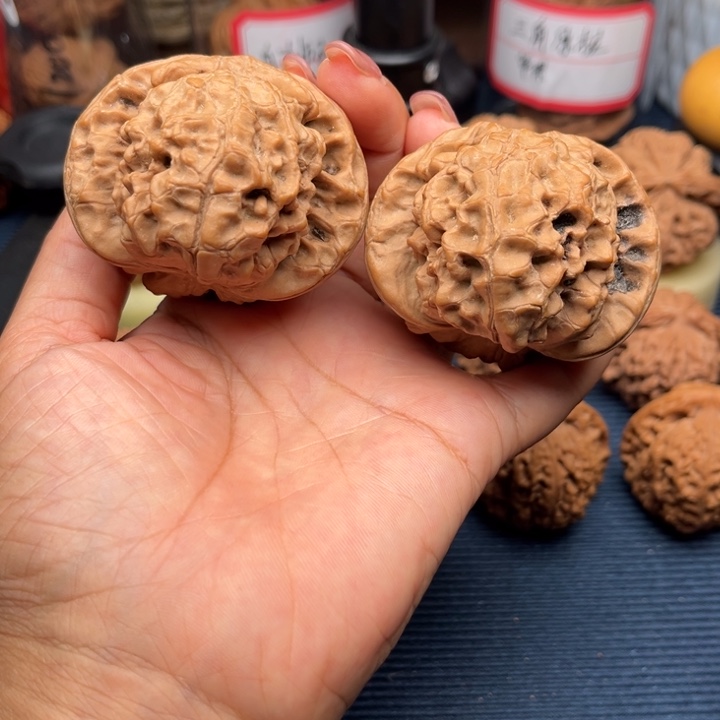 吊坠文玩核桃54龙鼎全品