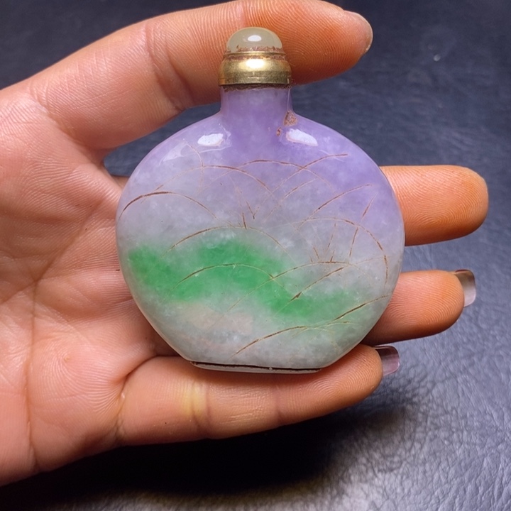 白玉菩提吊坠摆件