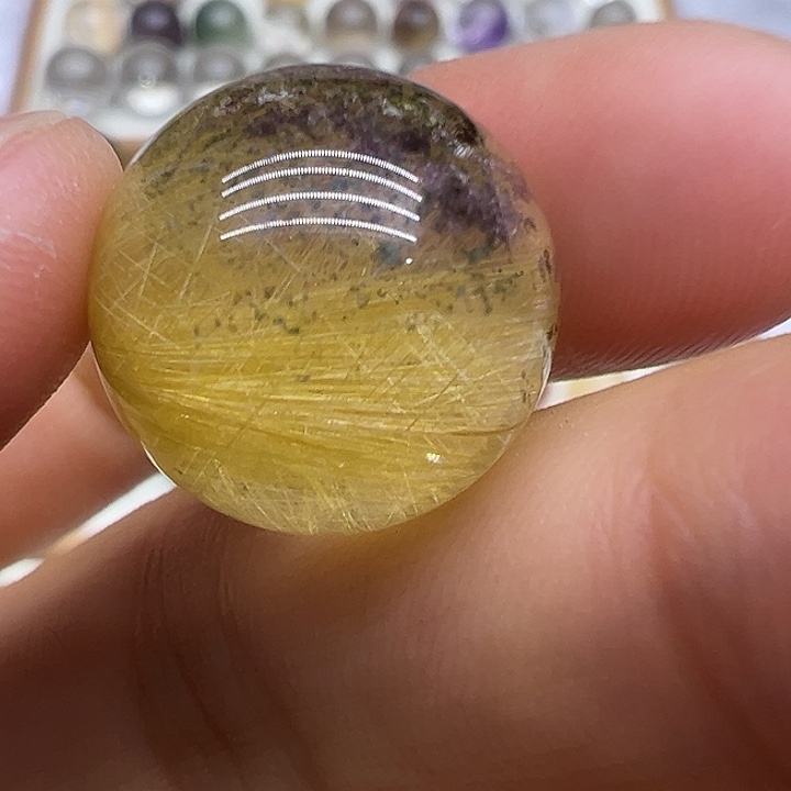 未镶嵌紫晶珠宝半成品