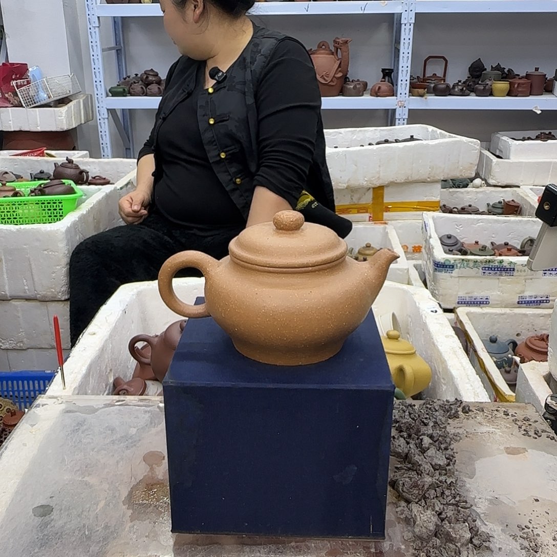 茶壶紫砂宜兴紫砂壶瑕疵处理