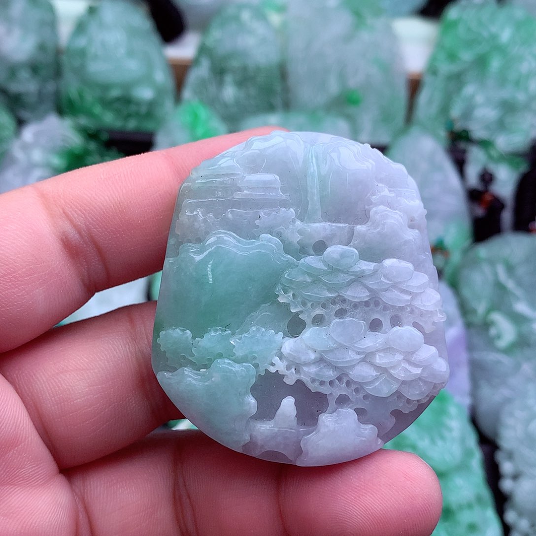 翡翠吊坠(不含链)未镶嵌