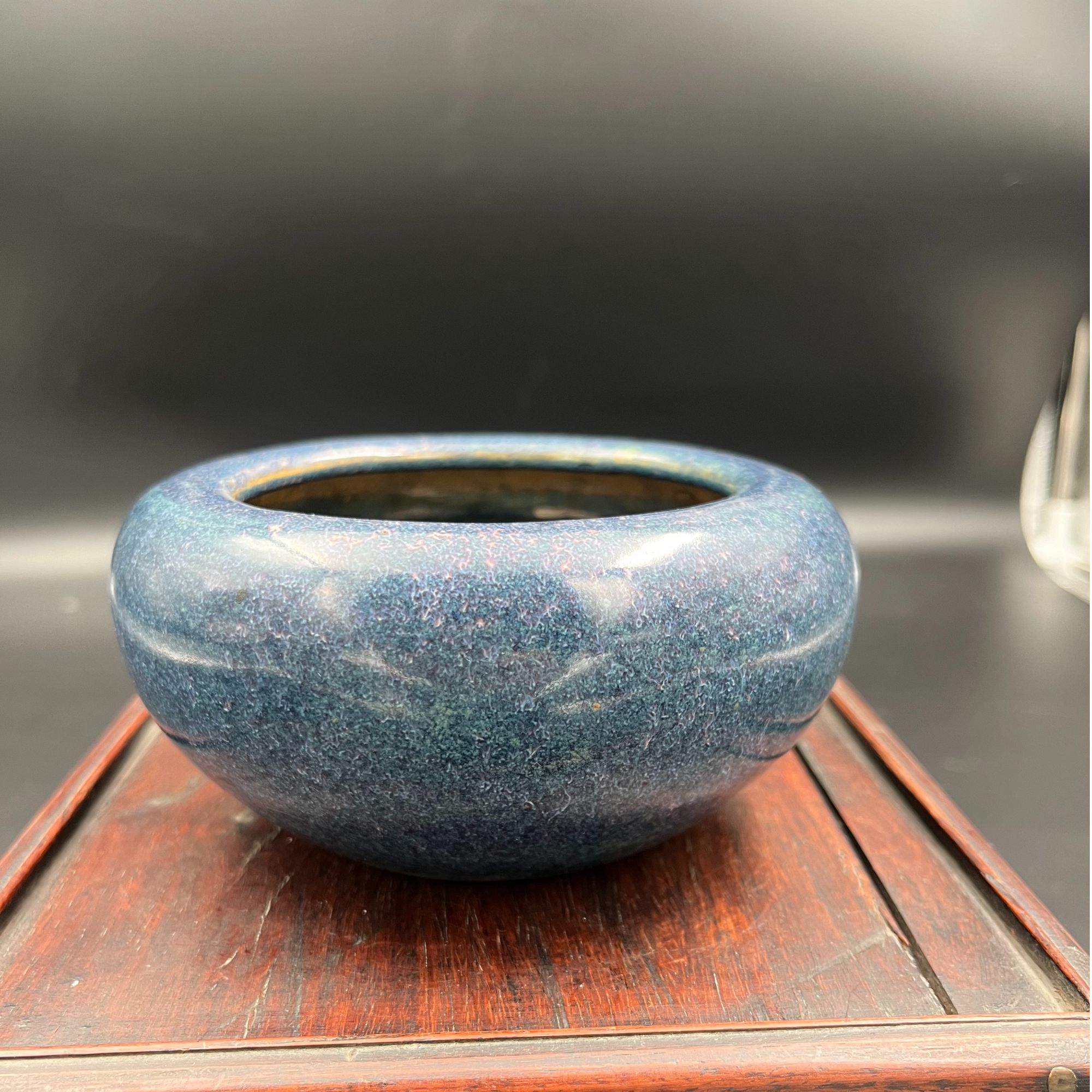 晚清均釉笔洗-570