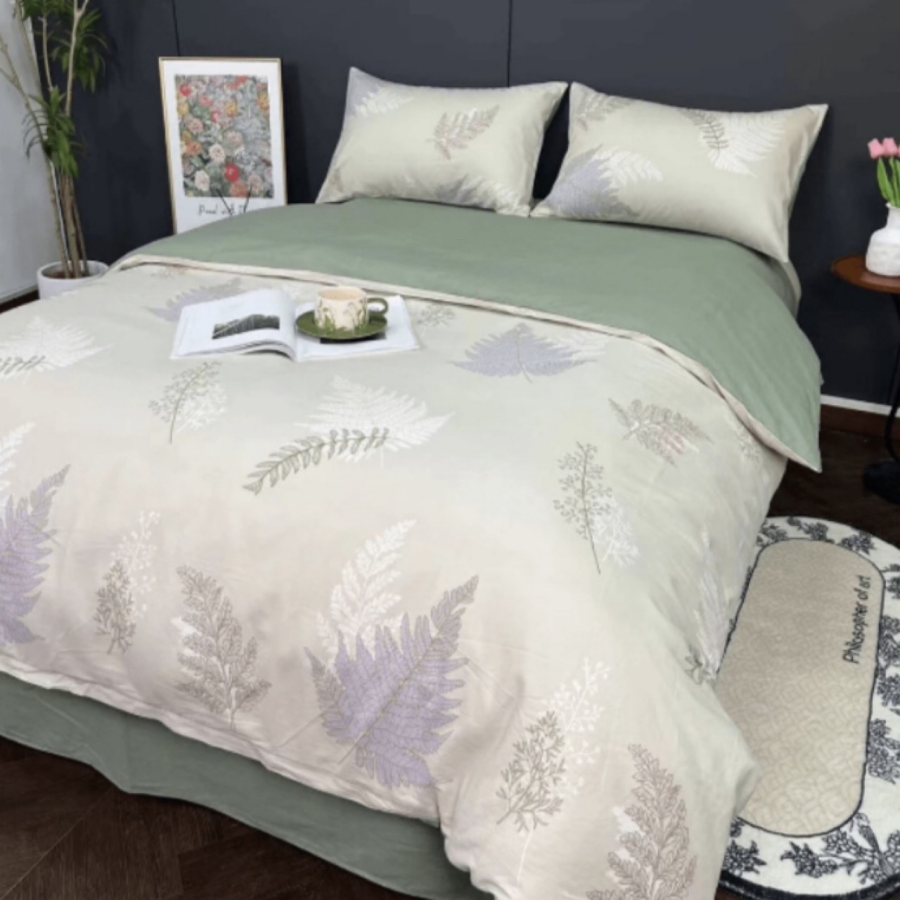 Z秋冬款四件套 加厚磨毛 双（加大） 柔软保暖（赵）