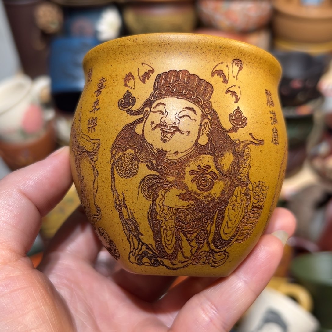 茶杯紫砂宜兴紫砂主人杯