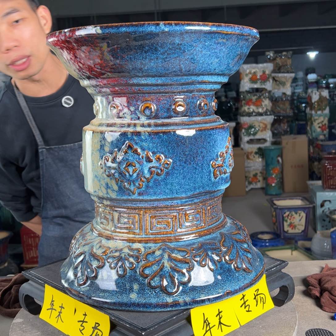 一风堂石湾花盆。