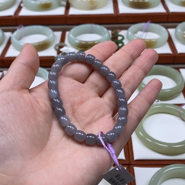 和田玉手串未镶嵌