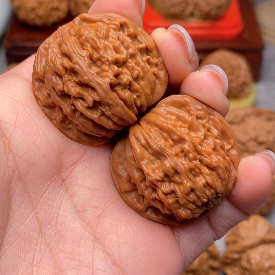 文玩核桃把件汉高楼37全品