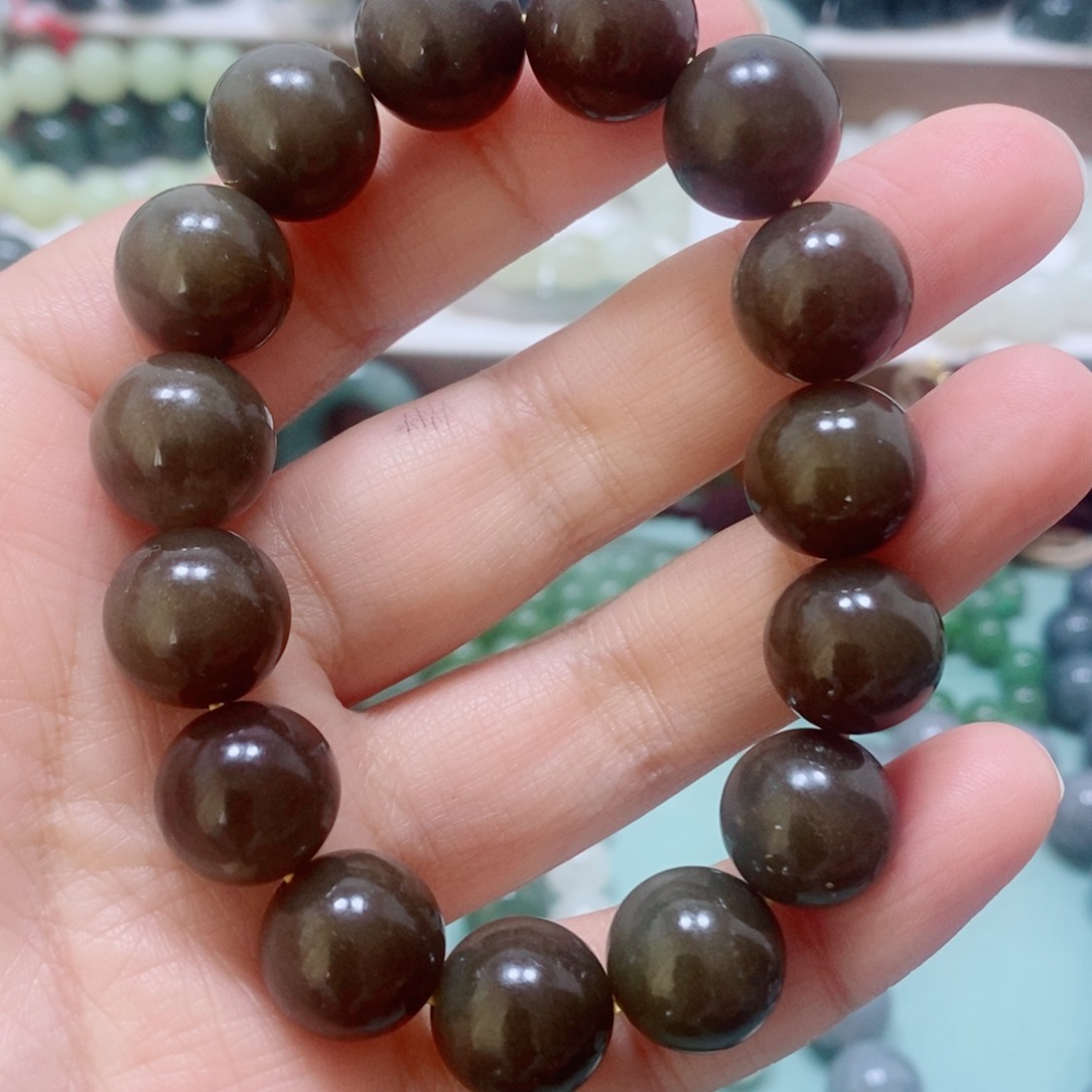 未镶嵌和田玉手链