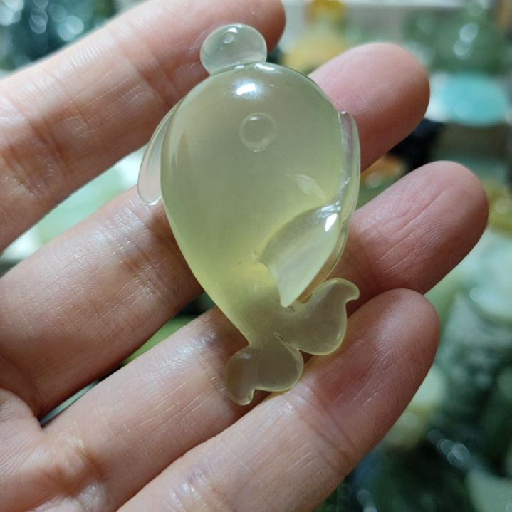 岫玉未镶嵌挂坠款式
