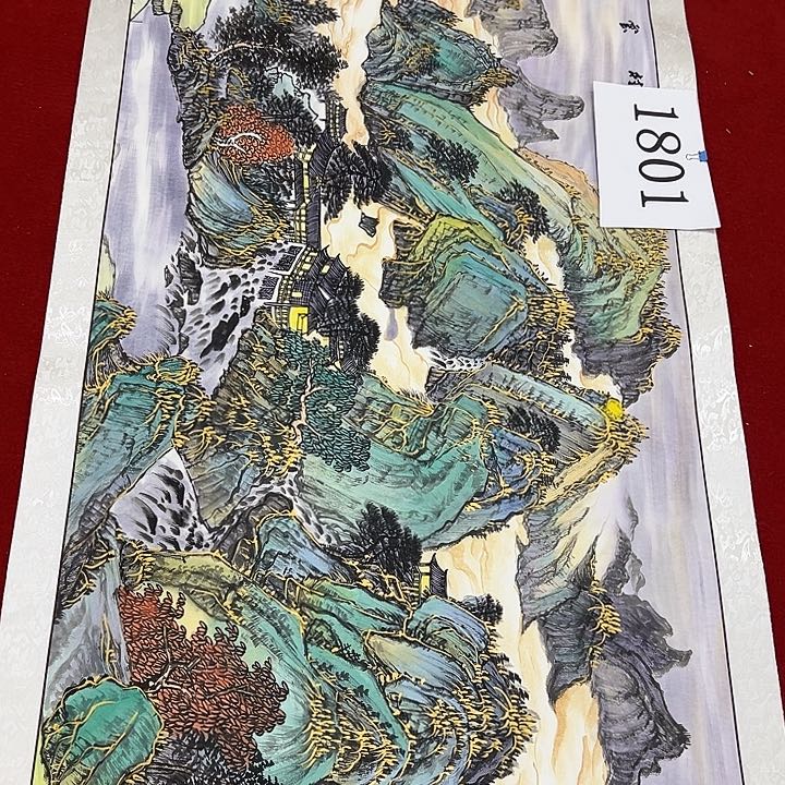 国画新年快乐纯手绘纯手工