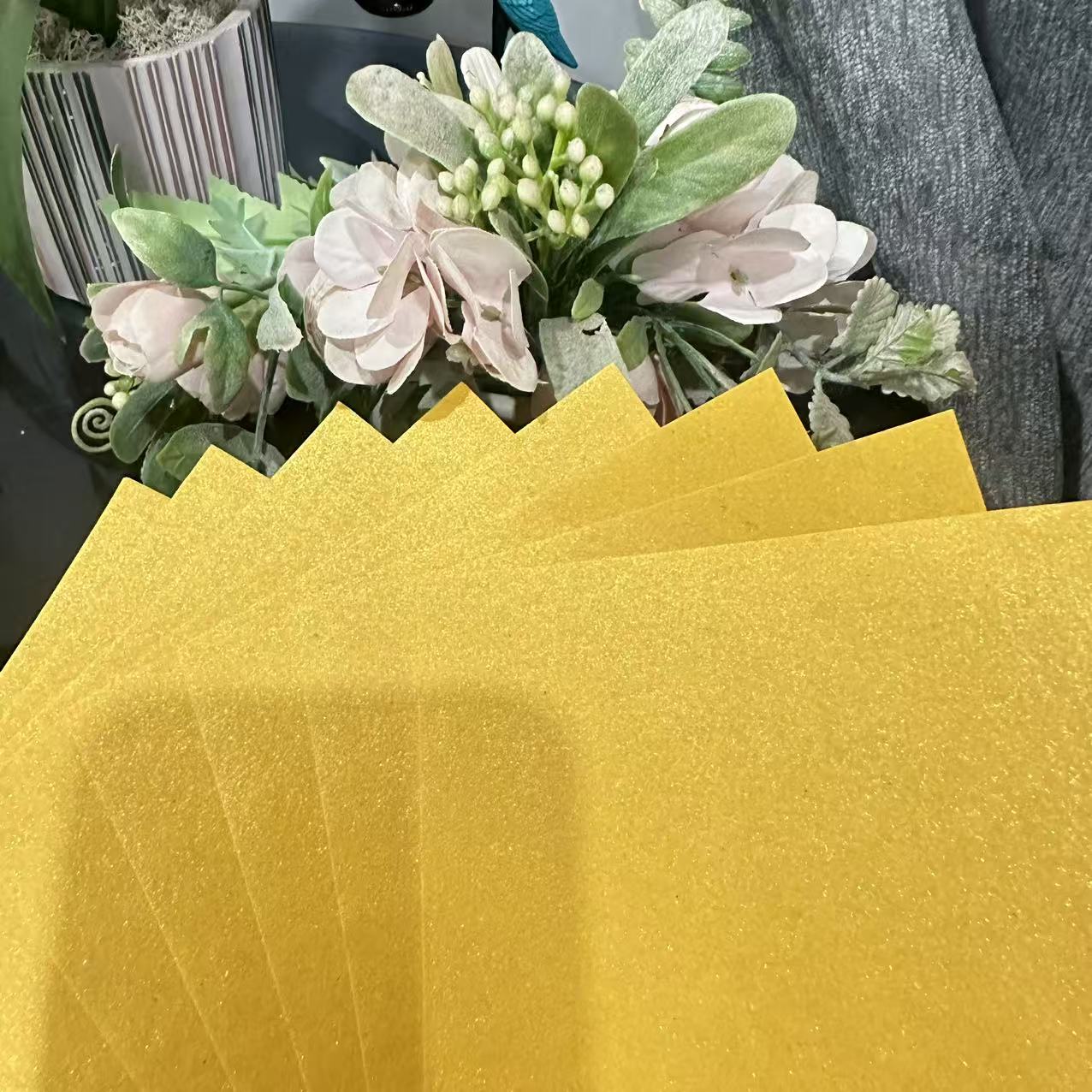  15*20双面加厚留金纸传统手工折纸莲花灯厂家直销（送袋子）