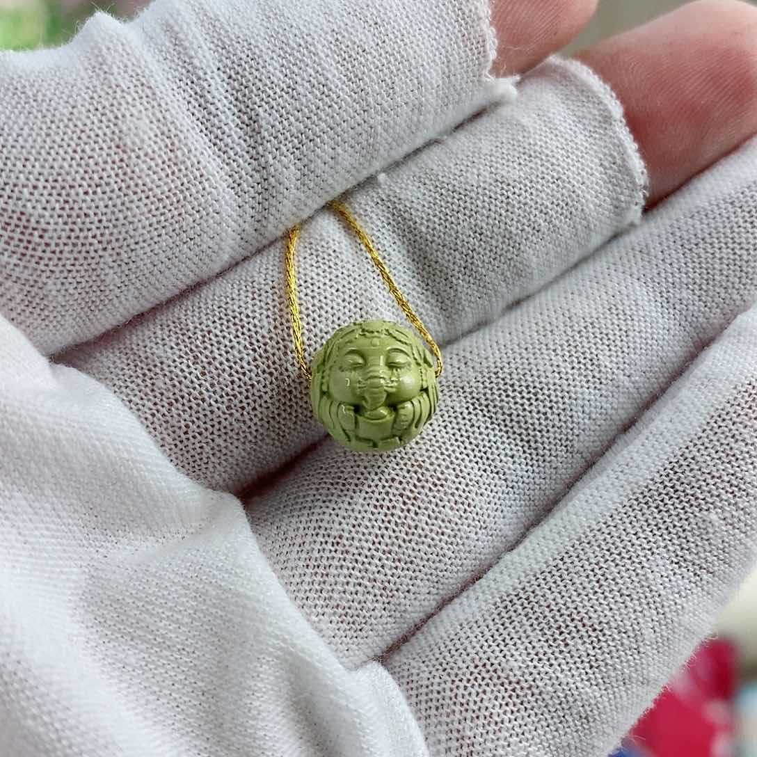 绿松石珠宝半成品未镶嵌