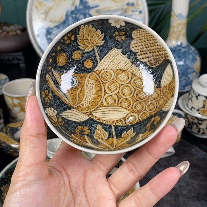 瓷手工手绘手工手绘