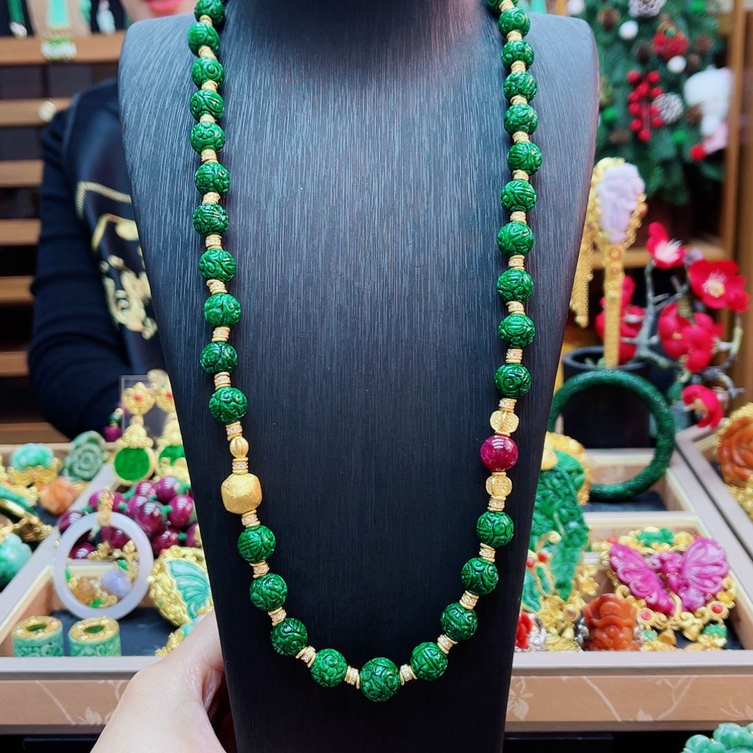 颈饰合金翡翠48小时鉴赏期1