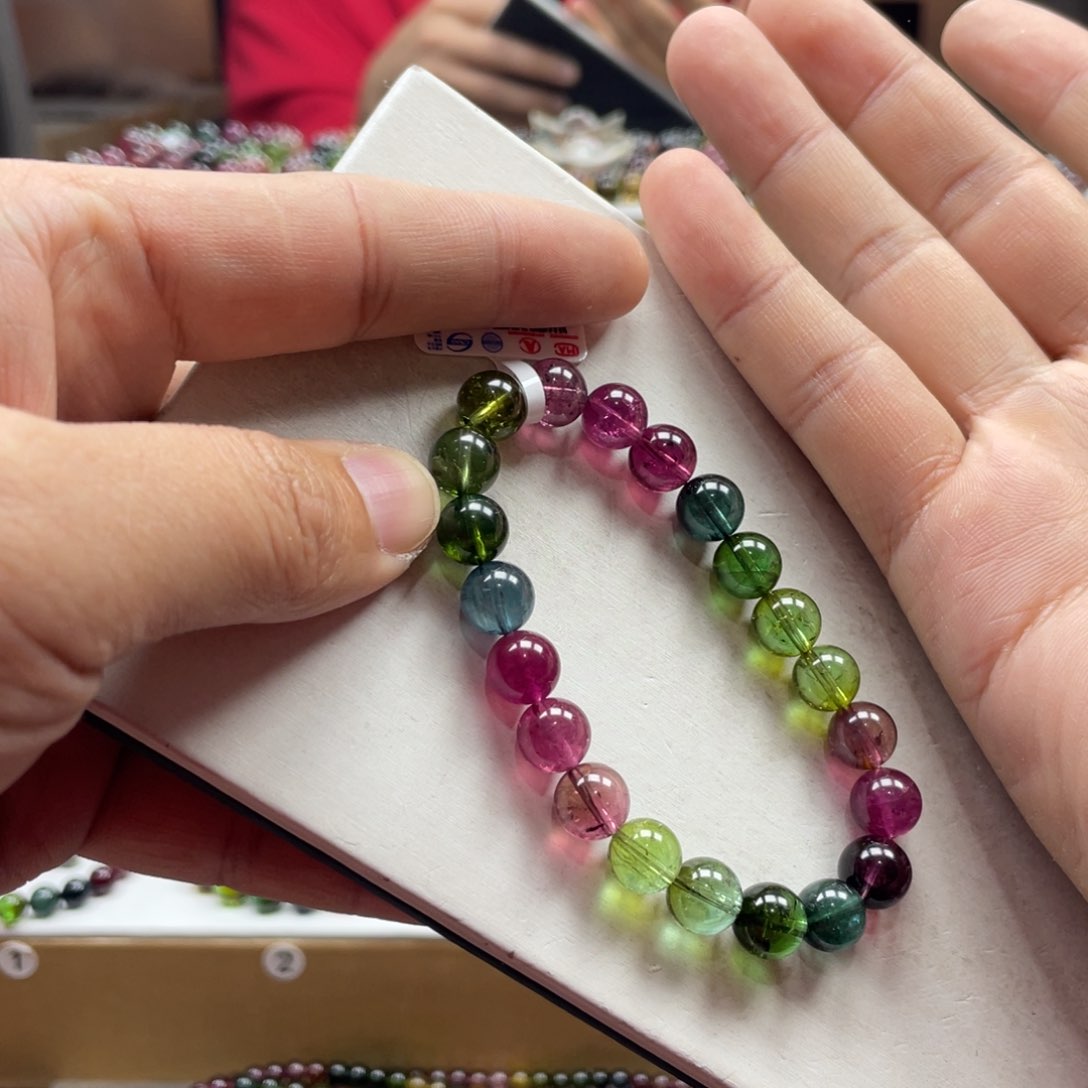 碧玺手串未镶嵌9mm.mmmmmmmmmmm