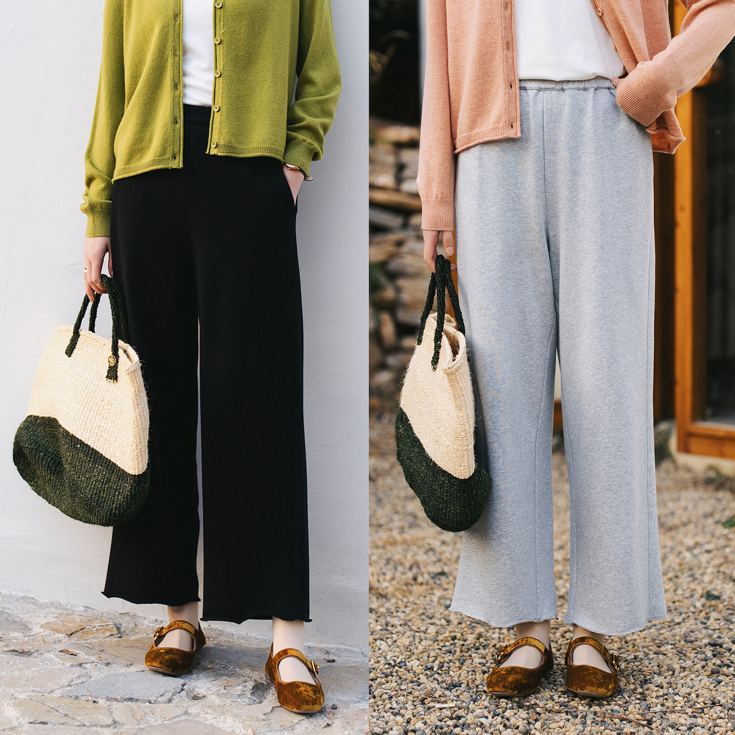 ｜云的名字｜舒适亲肤春日全棉保暖休闲九分裤宽松百搭卫裤