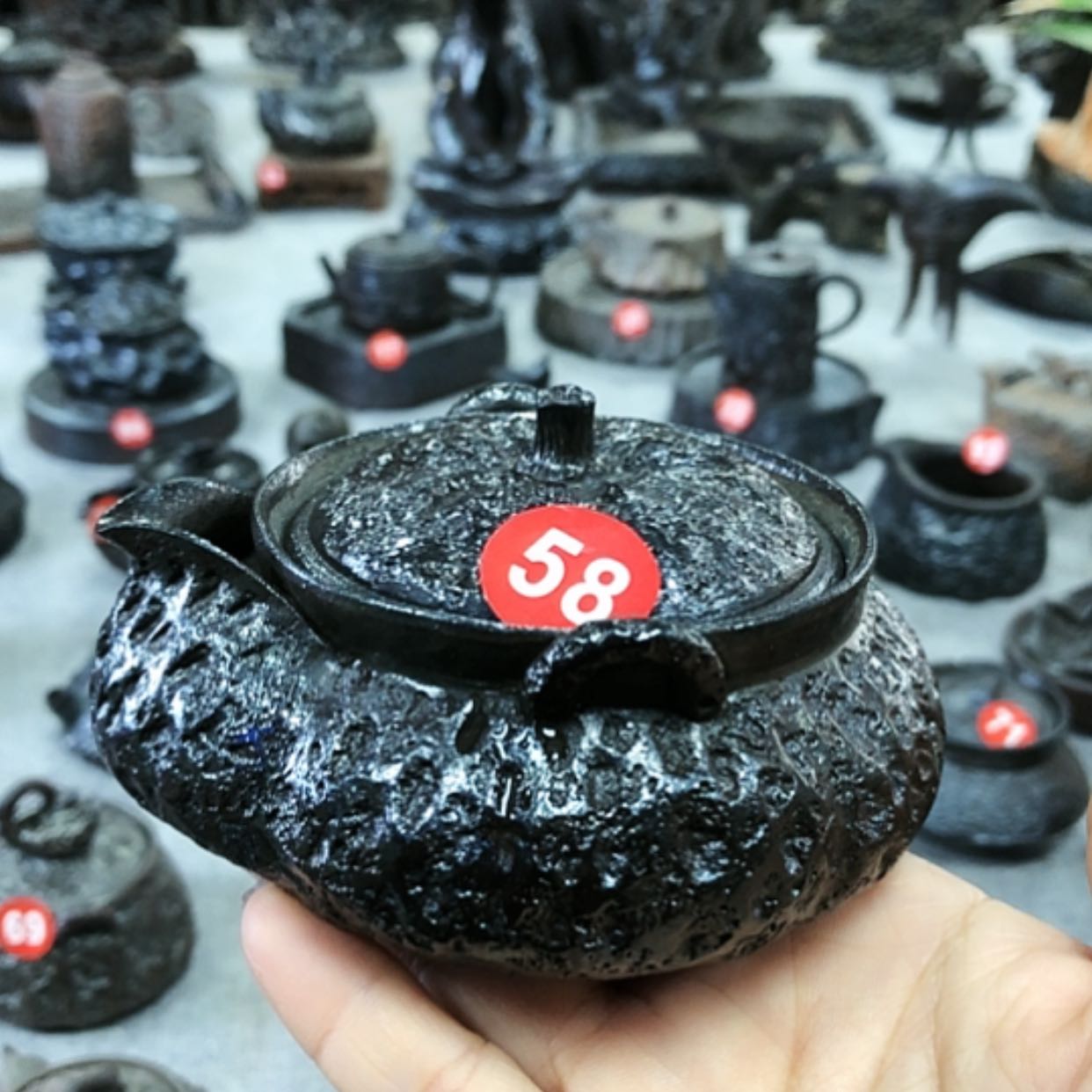 【闪购商品】杯全手捏柴烧茶器