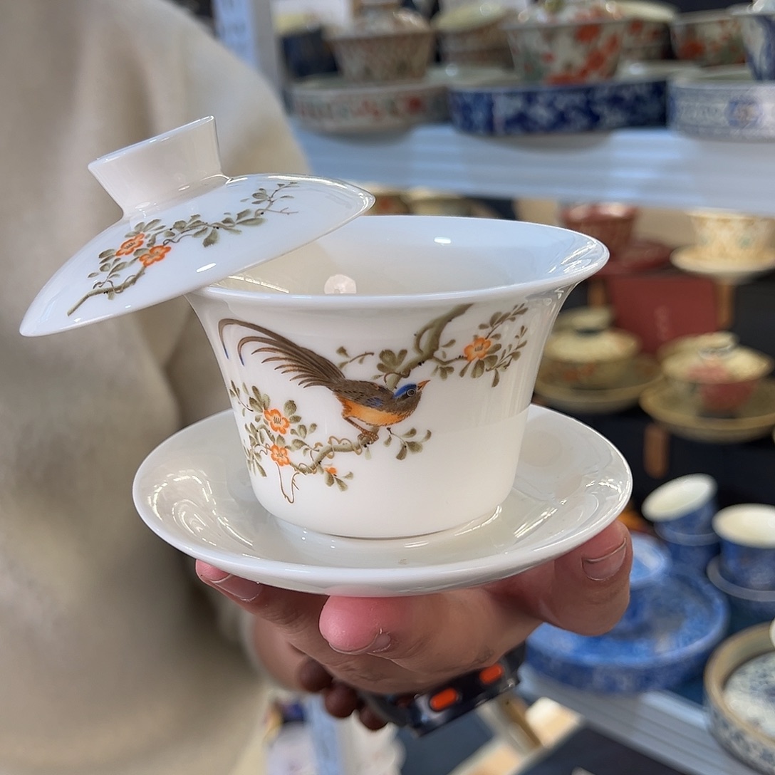 盖碗很漂亮我很喜欢