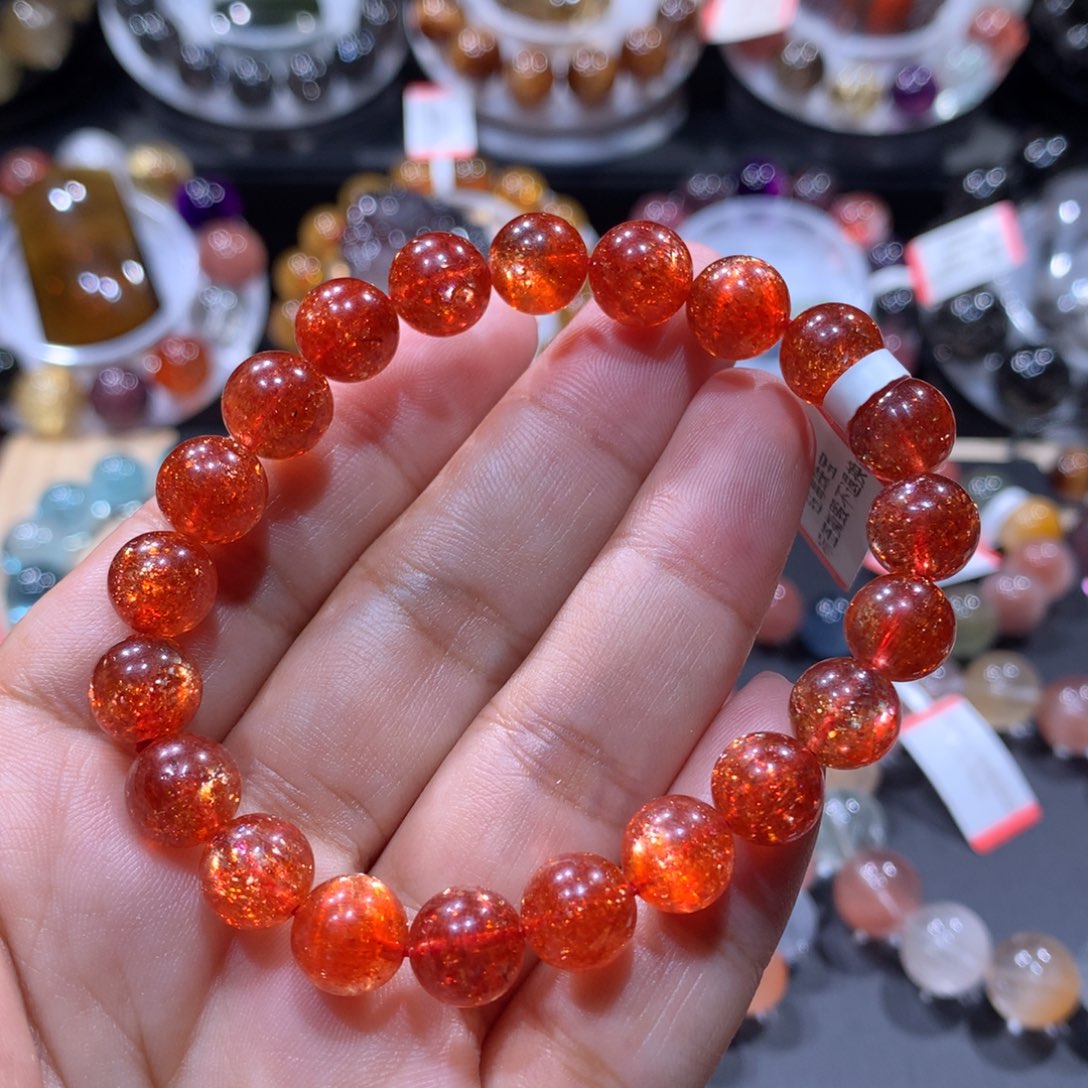 手链未镶嵌日光石金太阳9mm