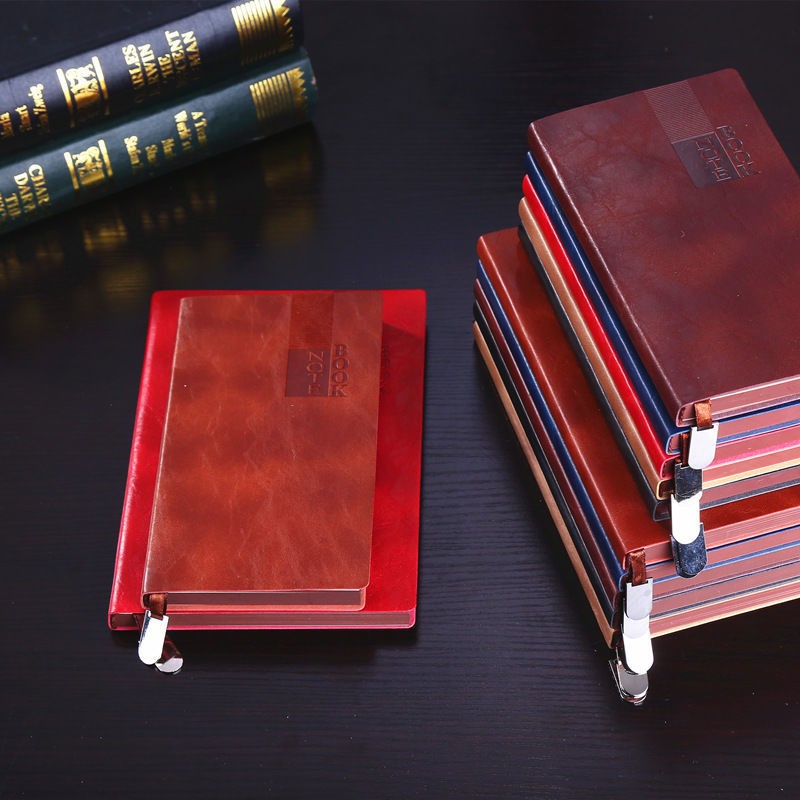 金派18108笔记本b5软皮笔记本精装记事本25108商务办公本带页卡a5