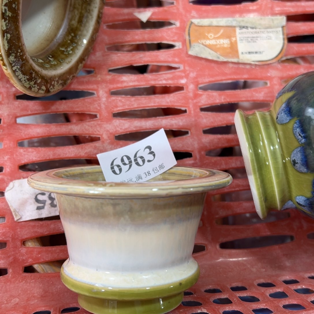 陶瓷景德镇手工花盆