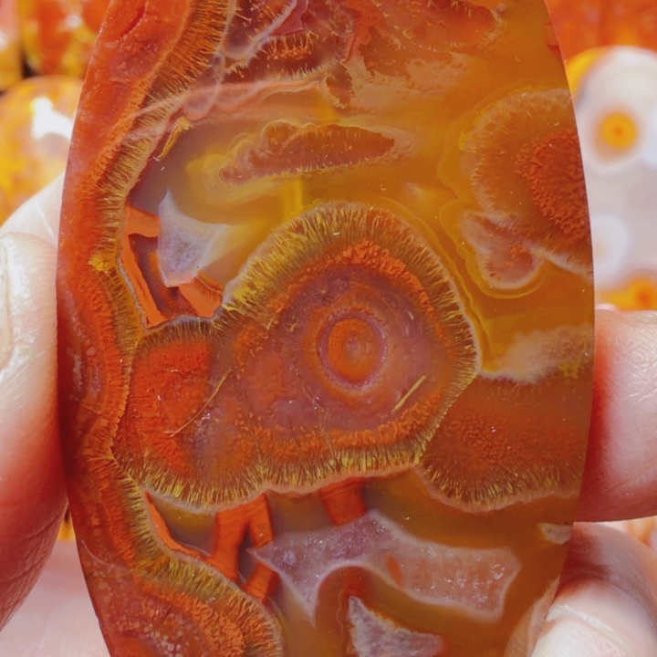 那***午玛瑙/玉髓未镶嵌吊坠(不含链)